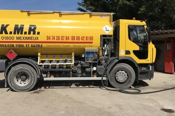 KMR SARL : livraison carburant fioul, gasoil et GNR dans l'Ain