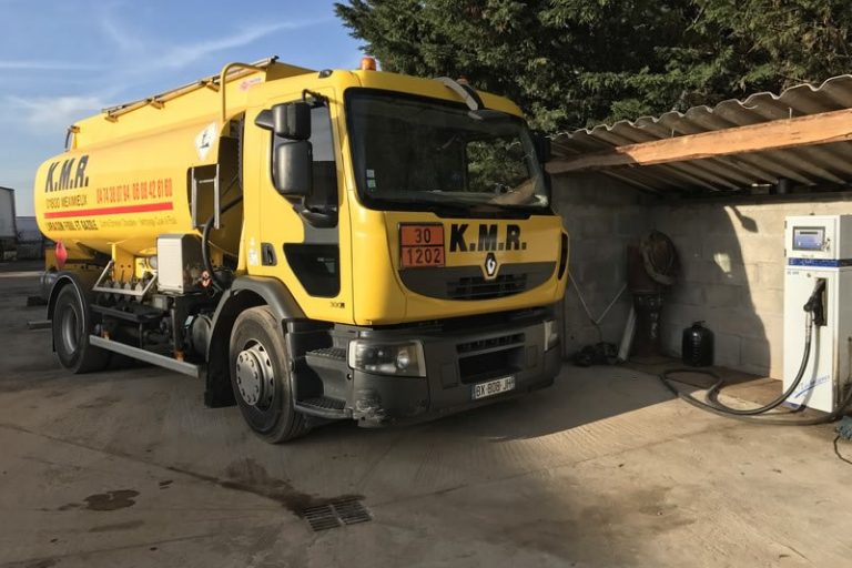 KMR SARL : livraison carburant fioul, gasoil et GNR dans l'Ain